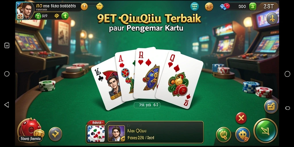 Screenshot gameplay QiuQiu dengan tampilan menarik.