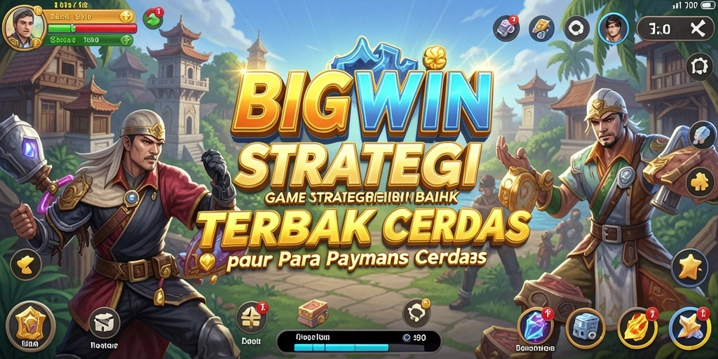 Screenshot gameplay BIGWIN menampilkan momen strategis yang mendebarkan.