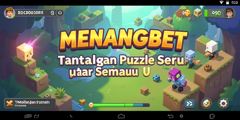 Tampilan gameplay MENANGBET yang menarik dan penuh tantangan puzzle.