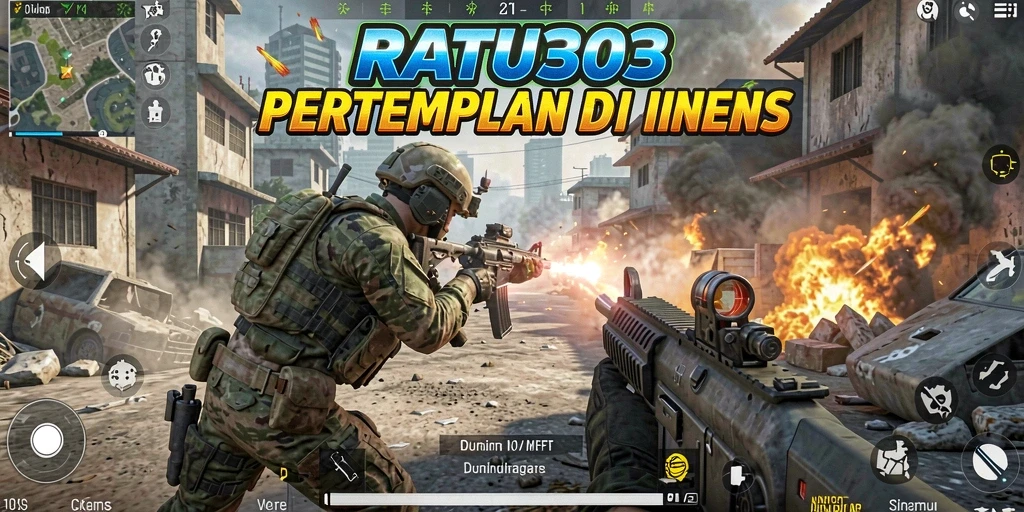 Tampilan gameplay terbaik di RATU303 dengan aksi tembak-menembak yang mendebarkan.