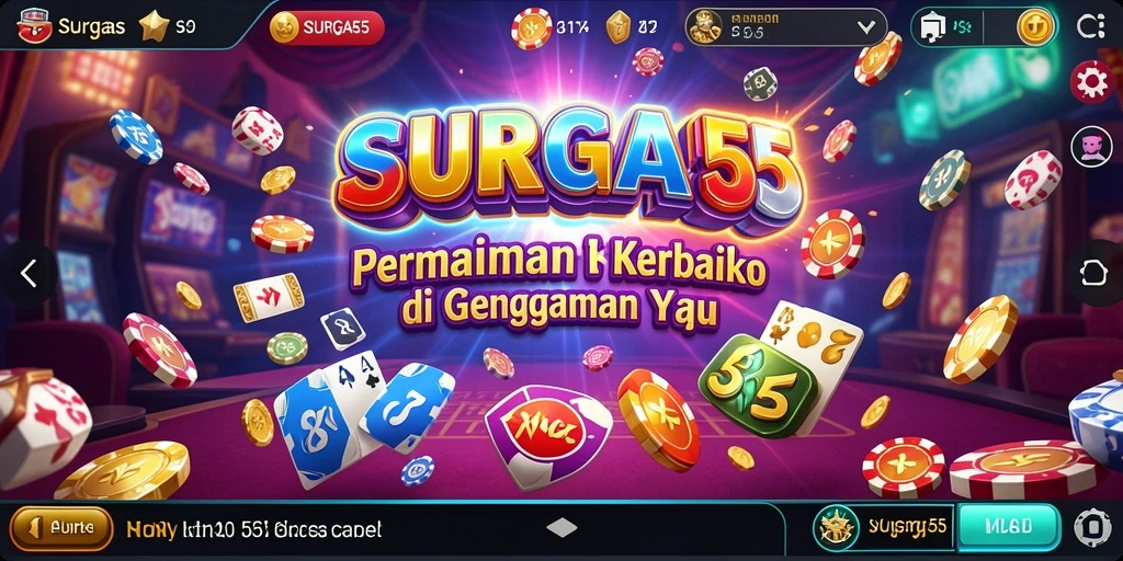 Gameplay kasino yang seru dan menarik di SURGA55.
