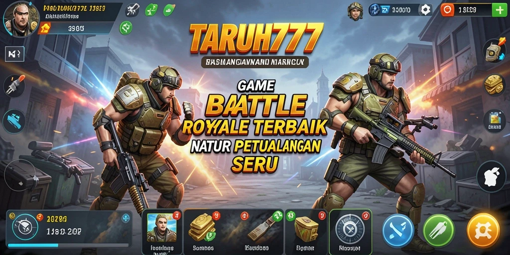 Pengalaman mendebarkan dalam pertarungan Battle Royale di TARUH777.
