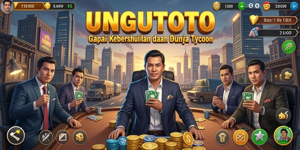 Tangkapan layar gameplay yang menampilkan strategi bisnis Tycoon yang mendebarkan.