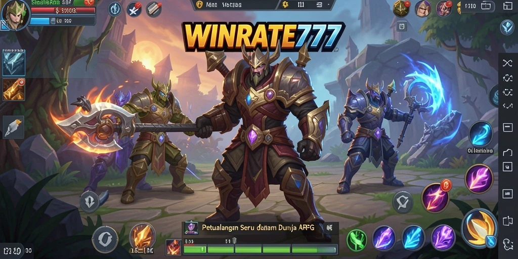 Tangkapan layar gameplay <strong>WINRATE777</strong> yang menampilkan aksi seru dan strategis.